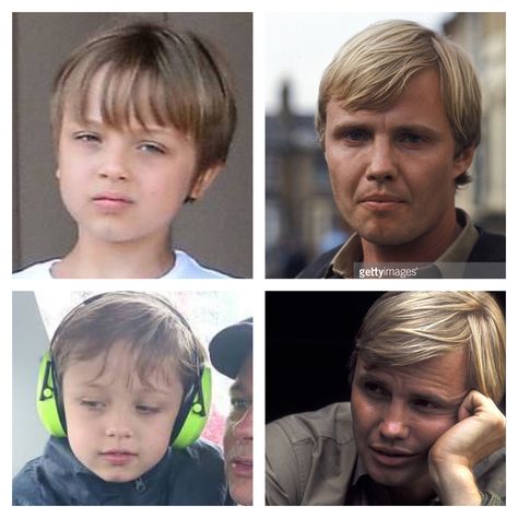 Knox Jolie-Pitt looks extremely like his Grandfather Jon Voight. Knox Jolie Pitt, Jon Voight, Jolie Pitt, Angelina Jolie, Actors, Celebrities, Leon