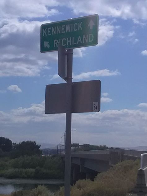 Kennewick / Richland Kennewick Washington, Sign Post, Road Signs, Washington State, Highway Signs, Washington, Road, Signs, Quick Saves