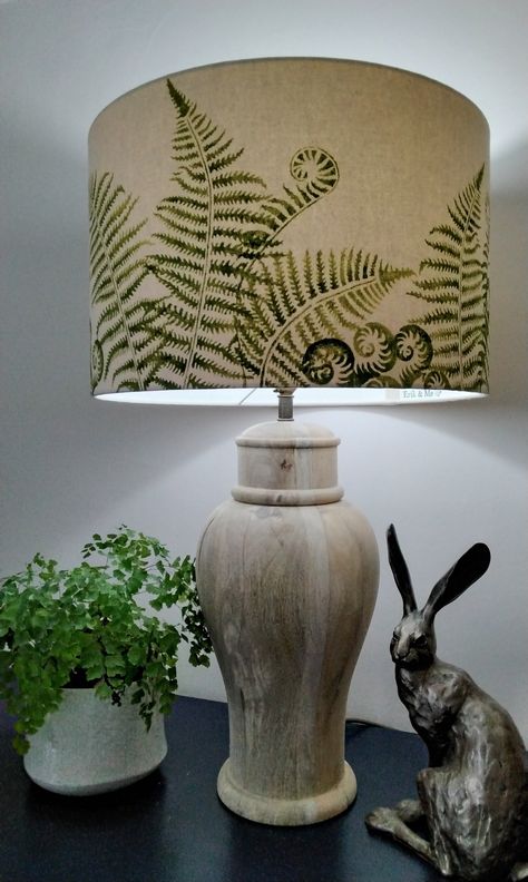 Painted Lampshade, Bedroom Vibes, White Linen Fabric, Painting Lamp Shades, Lamp Ideas, Top Art, Fire Retardant, Drum Lampshade, Woodland Nursery