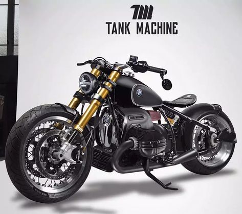 Custom BMW R18. Bobber Version from Tank Machine - DriveMag Riders