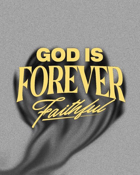 GOD IS FOREVER FAITHFUL 🔥🔥 . . . . . follow me @eibram.crtv 🖼️💖 . . the 6 slide is my fav 👌🏾😘 . . . #God #Jesus #art #grace #love #gospel #worship #easter #church #sundayservice #christianart #prochurchdesign #pcmchallenge #tooolkit #graphicdesign #graphicdesigner #design #churchmedia #typograph #jesus #bible #visualmediachurch #creativechurch #creative #crtvchurch #crtv #worshipandcreative #churchcreative #sermonseries Prayer Vision Board, Spiritual Event, Christian Clothing Brand, Christian Graphic Design, Christian Graphics, Church Sermon, Bible Words Images, Self Inspirational Quotes, Christian Posters