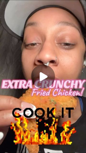 JuJu Louise Bell on Instagram: "𝑭𝒓𝒊𝒆𝒅 𝑪𝒉𝒊𝒄𝒌𝒆𝒏 𝑩𝒂𝒃𝒚 𝑳𝒖𝒗 𝒊𝒕 😋 #checkitoutguys😎😎 #friedchicken #foodie #foodphotography #foodporn" What To Eat With Fried Chicken, Easy Fried Chicken Recipe Air Fryer, Fried Chicken Cornstarch, How To Make Fried Chicken, Fried Chicken Meals, Fry Chicken Recipes, Easy Fried Chicken Recipe, How To Fry Chicken, Chicken Coating