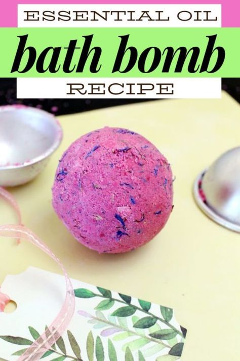 Essential oil bath bomb recipe for DIY gifts. Made using a fragrant rose essential oil blend, this essential oil bath bomb recipe makes a lovely DIY gift. Whether you're looking for handmade spring inspired gifts for Mother's day or a treat for a summer birthday, this easy bath bomb recipe will delight your recipient. And, give them an excuse to take time out for self care. Body Tutorials, Bath Bomb Recipe Easy, Bath Bomb Recipe, Essential Oil Bath, Juniper Berry Essential Oil, Magnesium Bath, Essential Oil Roller Balls, Essential Oils Collection, Body Craft