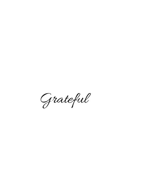 Gratitude Sign Tattoo, Grateful Symbol, Grateful Tattoo Fonts, Grateful Tattoos For Women, Grateful Tattoo, Ios Widgets, Wish You The Same, Highlight Ig, Tattoo Fonts Cursive