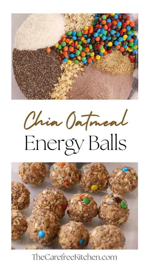 Protein Balls With Flax And Chia, Chia And Flax Seed Protein Balls, Flax Protein Balls, Protein Balls With Flax Seed And Protein Powder, Protein Balls With Chia And Flax Seeds, Low Calorie High Protein Energy Balls, Chia Seed Energy Bites, Potluck Healthy Recipes, Oatmeal Raisin Protein Balls