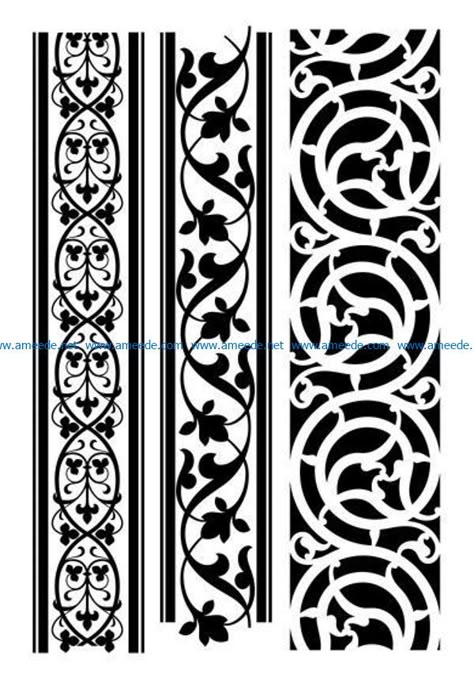 Wood carving art pattern file cdr and dxf free vector download for Laser cut CNC – Download Free Vector Jalli Design, Islamic Design Pattern, Rugs Design, Laser Cut Decor, Free Dxf Files, Islamic Patterns, Floral Border Design, Wood Carving Patterns, Islamic Art Pattern