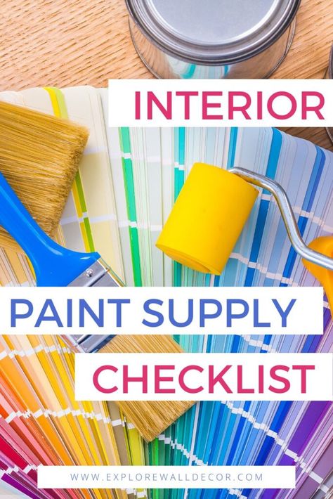 Paint Supplies List, Supplies To Paint A Room, Supplies For Painting A Room, Supplies Needed To Paint A Room, Walmart Paint, Painting Supplies List, Paint Sprayers, Best Interior Paint, Using A Paint Sprayer