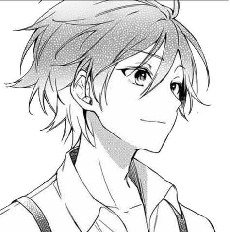 Okyu no Trinity manga boy smile smiling happy style fashion tumblr cute nice hairstyle Red hair Side Pfp, Anime Boy Smile, Hair Quotes Funny, Anime Chart, Hairstyles Male, Smile Drawing, Anime Rapper, Smile Icon, Manga Hair