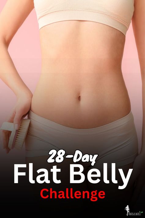 Workout 28 Day Challenge Workout, Belly Challenge, Flatter Belly, Flat Belly Challenge, Exercise Challenge, Flat Belly Fast, Challenge Workout, Ab Workout Challenge, 28 Day Challenge