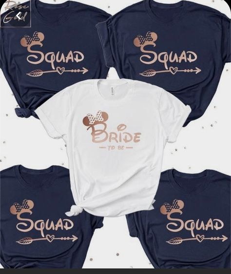 Custom Bachelorette Shirts, Bride Squad Shirt, Disney Bachelorette, Disney Bride, Bachelorette Tshirts, Night Out Tops, Bachelorette Party Games, Bridal Party Shirts, Bride Squad