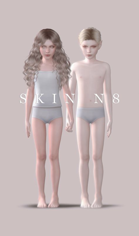 Genetics set for children! | DDARKSTONEE on Patreon Sims 4 Body Hair, Mods Sims 4, The Sims 4 Skin, The Sims 4 Pc, Sims 4 Anime, Sims 4 Children, Sims 4 Cc Skin, Tumblr Sims 4, Sims 4 Cc Folder