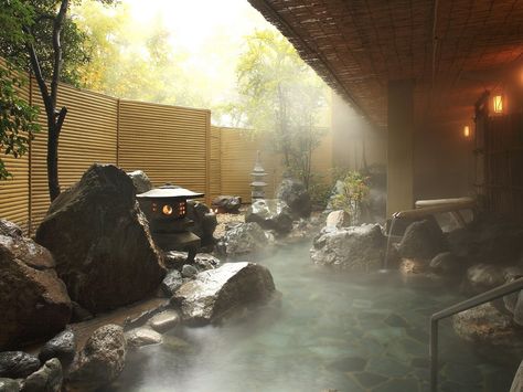 Hanayagi Onsen Ryokan, Kolam Air, Japanese Hot Springs, Japanese Bath, Nagano Japan, Itinerary Planner, Yamanashi, Japan Travel Guide, U Bahn