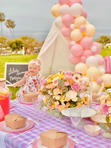 1st Birthday Picnic In The Park, Picnic Birthday Party, Birthday Picnic, Picnic Decorations, Picnic Birthday, Birthday Inspo, Party Deco, Picnic In The Park, Picnic Party