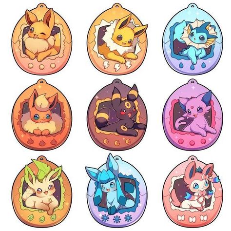 Eevee evolution littel game Evoluzioni Eevee, Evee Evolution, Pokemon Tattoos, Pokemon World, Cute Pokemon Art, Eevee Cute, Eevee Evolution, Evolution Art, Pokemon Eevee Evolutions