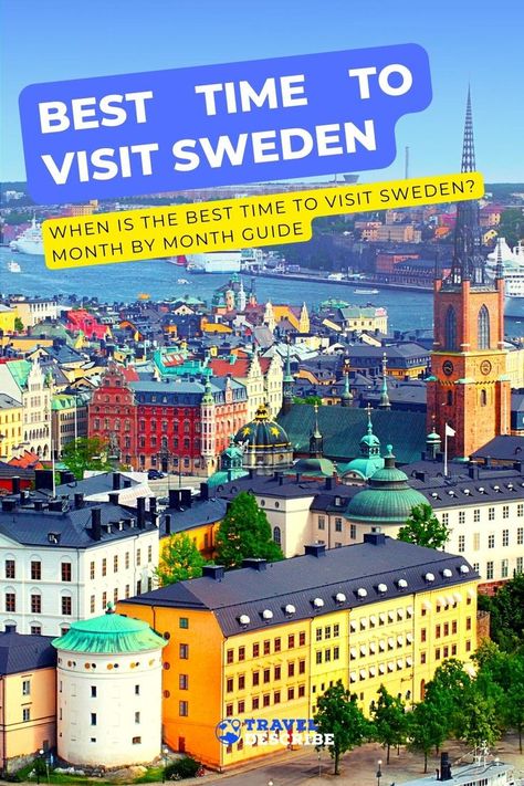 When is the Best Time to Visit Sweden? What to do in Sweden season by season - spring, summer, fall, and winter. The best time to visit Sweden depends on more than weather! In this guide, we'll cover the best time month by month, based on climate and more. 🗺️ Visit Sweden, Sweden Travel, Spring Weather, Spring And Autumn, Fall And Winter, Summer Fall, Spring Time, Sweden, Spring Summer