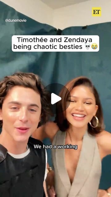 124K views · 10K likes | Entertainment Tonight on Instagram: "We will never have enough Timothée and Zendaya bestie moments. 🥹😂" Zendaya Style Street, Zendaya 2024, Zendaya Movies, Zendaya And Tom Holland, Tom Holland And Zendaya, Entertainment Tonight, Zendaya Coleman, Zac Efron, Had Enough