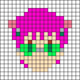 Saiki Manga, Anime Saiki, Pixel Quilting, Pearl Beads Pattern, Saiki K, Perler Art, Cool Pixel Art, Pixel Art Grid, Kandi Patterns