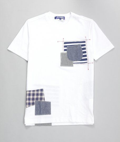 onlycoolstuff: junya watanabe patchwork pocket tee Tshirt Pocket Design, Graphic Tee T-shirt With Patchwork For Streetwear, Trendy Cotton Patchwork T-shirt, Casual Short Sleeve Patchwork T-shirt, Casual Cotton Patchwork T-shirt, Patchwork Tshirt, Alternative Mens Fashion, Oversized Cotton Patchwork T-shirt, Trendy Shirt Designs