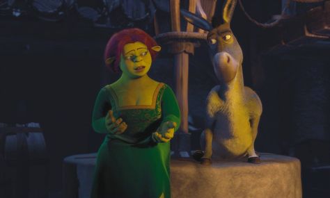 Fiona and Donkey Lord Farquaad, Good Animated Movies, Princess Fiona, Cool Animations, Httyd, Shrek, Disney And Dreamworks, Animated Movies, Dreamworks