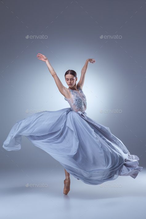 The beautiful ballerina dancing in blue long dress by master1305. The beautiful ballerina dancing in long lilac dress on lilac background#dancing, #blue, #beautiful, #ballerina Long Lilac Dress, Best Friend Award, Ballet Dancer Photography, Blue Long Dress, Dance Moms Pictures, Lilac Background, Dancer Photography, Dance Photography Poses, Ballet Poses