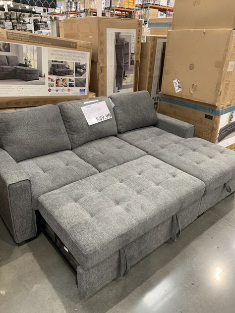 Costco Couch, Pull Out Bed Couch, Sofa Bed Guest Room, Comfy Sofa Bed, Sofa Bed For Small Spaces, Couches For Small Spaces, Sofa Bed Living Room, Comfortable Sofa Bed, Sleeper Couch