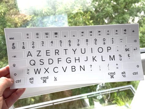 3 Smart Keyboard Stickers That Make Letters Clear & Legible To See | Keyshorts Blog Custom Hard Hats, Custom Wall Stickers, Keyboard Decal, Hard Hat Stickers, Keyboard Stickers, Old Key, Custom Eyes, Custom Water Bottles, Name Labels