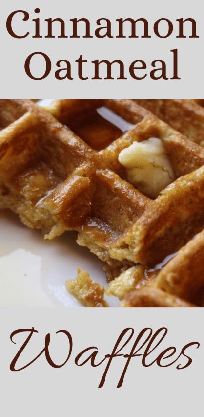 Cinnamon Waffles Recipe, Oat Waffles, Oatmeal Waffles, Cinnamon Waffles, Banana Waffles, Waffle Maker Recipes, Waffles Easy, Protein Waffles, Cinnamon Oatmeal