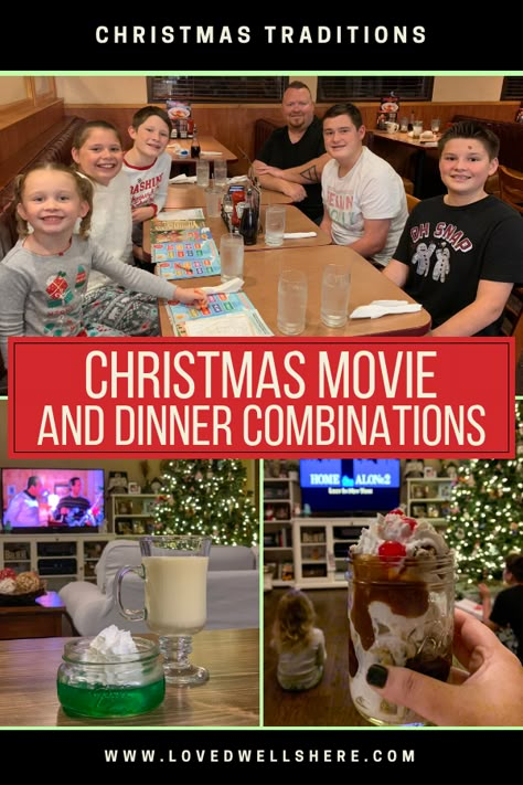 Fun dinner ideas to coordinate with Christmas movies- including our annual sugar-filled ELF dinner! #dinnerandamovie #christmasmovies #familyfunHome Alone | Home Alone 2 | A Christmas Story | Holiday Inn | Christmas with the Kranks | Christmas Vacation | Santa Clause | Elf | Christmas Traditions | Family Christmas Elf Dinner, Fun Dinner Ideas, Movie Dinner, Christmas Vacation Party, Christmas With The Kranks, White Christmas Movie, Movie Night Theme, Holiday Movie Night, Movie Night Dinner