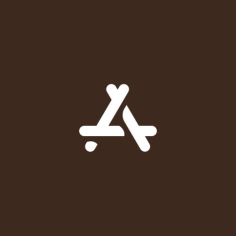 Brown App Store Icon, Apps Icons Aesthetic, Fall Asthetics, Brown Icons Aesthetic, Brown Homescreen, Widgetsmith Icon, Brown Ios, Fall Layout, Autumn Icons