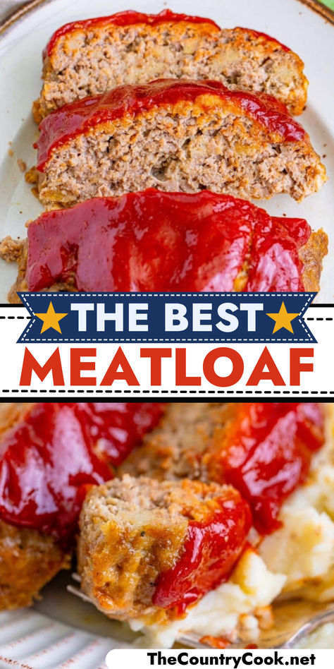 Momma’s Best Meatloaf recipe is full of flavor and is moist and scrumptious! It’s simple to make and comes out perfect every time! Best Meatloaf Recipe Ever, Easy Meatloaf Recipe Simple, Simple Meatloaf Recipes, Best Meatloaf Recipes Ever, Meatloaf Recipes Best, Simple Meatloaf Recipe, Moist Meatloaf Recipes, Recipe For Meatloaf, Quick Meatloaf Recipes