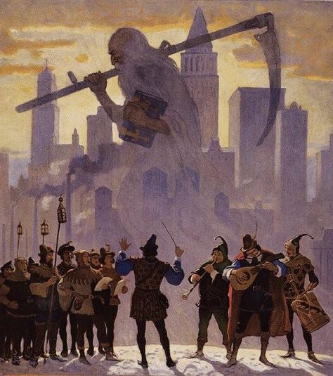 Nc Wyeth Illustrations, Curation Exhibition, Classic Artists, Narrative Illustration, Fantasy Vintage, N C Wyeth, Nc Wyeth, Classical Paintings, Master Studies