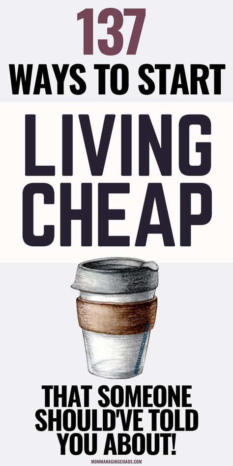 137 Unmistakable Ways to Save Money and Live Cheap that are so underrated you will be glad you came across these. Looking for frugal hacks to help you to spend less money and save more? Head over to the blog for the tips. saving tips, money saving techniques, saving habits #Ideas #Inspo #Motivation #CreativeIdeas #HomeTrends #Inspiration #Trends How To Save Money Fast, Money Saving Tips Uk, Living Cheap Saving Money, Living Cheap, Creative Ways To Save Money, Extreme Cheapskates, Frugal Hacks, Spend Less Money, Financial Wisdom