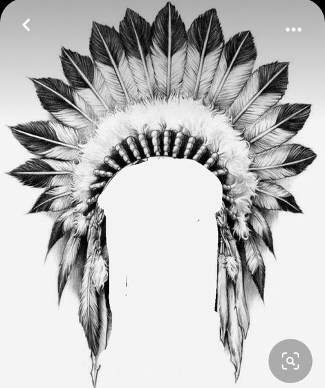 Headress Tattoos Leg, Native American Knee Tattoo, Native Head Dress Tattoo, Lion Headdress Tattoo Design, Native Headdress Tattoo, Indian Head Dress Tattoo, Native Tattoo Design, Skull With Headdress Tattoo, Headress Tattoos