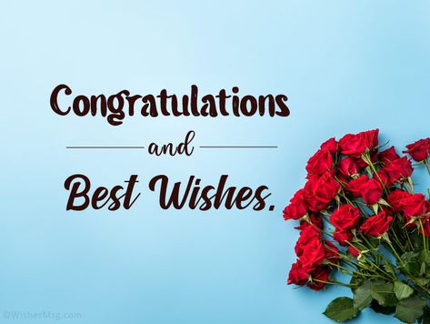 Congratulations Quotes Achievement, Congratulations On Getting Married, Congratulations Messages For Achievement, Happy Wedding Wishes, Wedding Wishes Quotes, Congratulations Images, Congratulations Quotes, Engagement Wishes, Happy Future