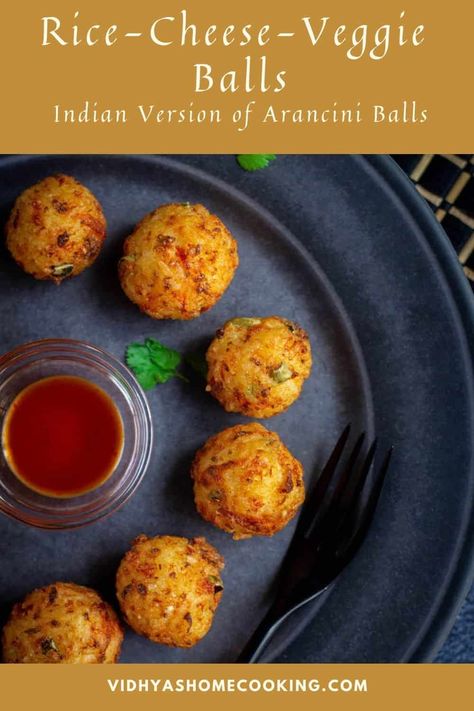 Rice cheese and veggie balls - Quick and delicious deep-fried kid-friendly snack prepared with rice, cheese, and assorted vegetables! Nibbles Ideas, Veggie Balls, Multicultural Recipes, Easy Egg Recipes, Kid Friendly Snack, Veggie Bowl, Healthy Comfort Food, Family Dinner Recipes, Lunch Box Recipes