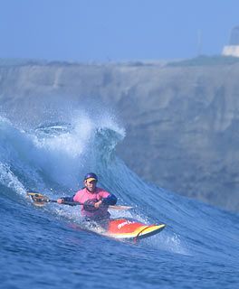 My boys do this!!!  Kayak Surf Extreme Kayaking, Kayaking Ideas, Wind Surfing Photography, Surf Kayak, Wind Surfing, White Water Kayak, Kayaking Tips, Sea Kayak, Beach Rides