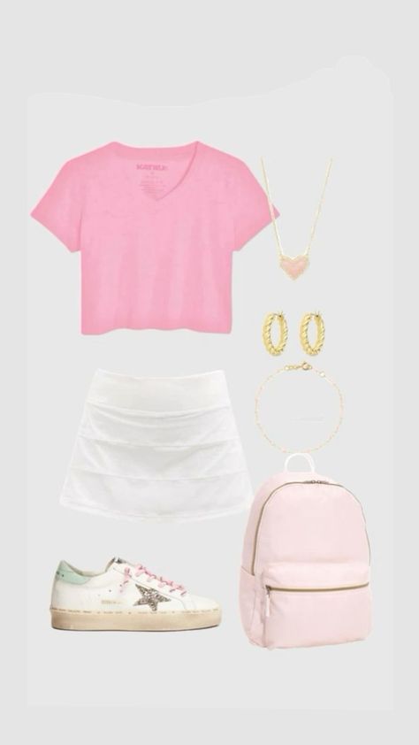 Outfits For Birthday Party Casual, Preppy Dressy Outfits, Cute Pink Outfits For School, Croquet Outfit, Southern Preppy Outfits, Outfit Inspo Preppy, Southern Preppy, Preppy Outfits For School, Preppy Fits