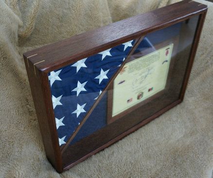 Flag & Certificate Display Case Military Flag Display Ideas, Flag Display Ideas, Display Case Ideas, Diy Display Case, Memorial Flag Display, Certificate Display, Medal Display Case, Toy Car Collection, Military Shadow Box