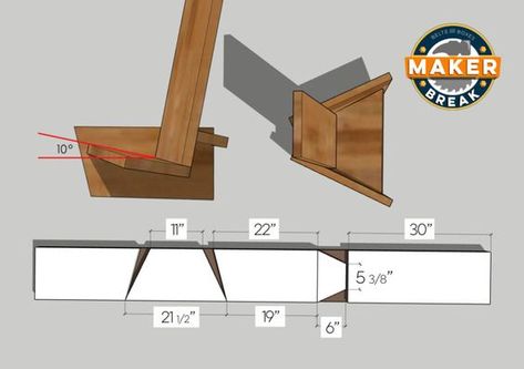 Build a FIRE THRONE with only ONE $20 board! Time for a Maker Break! - Belts And Boxes Outdoor Furniture Woodworking Plans, Viking Chair, Homestead Projects, Diy Chairs, Chair Measurements, Stool Woodworking Plans, Chair Woodworking Plans, Outdoor Furniture Diy, Boxes Diy