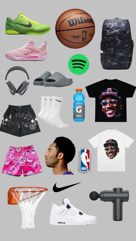 Basketball Practice Outfits Basketball, Hoops Outfits, Basketball Clothes Outfits, Basketball Essentials, Basketball Drip, Basketball Fits, Basketball Things, Basketball Outfits, White Nike Socks