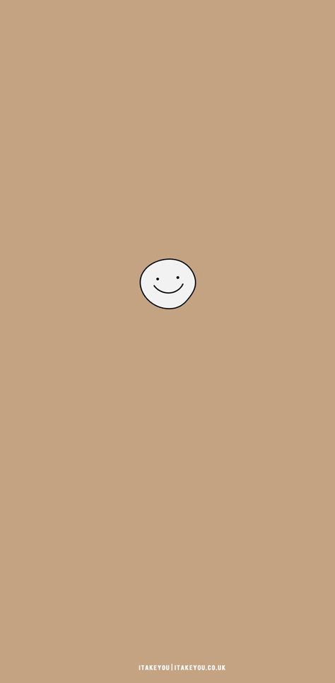 Laptop Brown Wallpaper, Brown Smile Wallpaper, Smily Face Wallpaper Aesthetic, Brown Smiley Face Wallpaper, Brown Wallpaper Laptop, Brown Smiley Face, Brown Wallpaper Iphone, Race Wallpaper, Smiley Face Icons