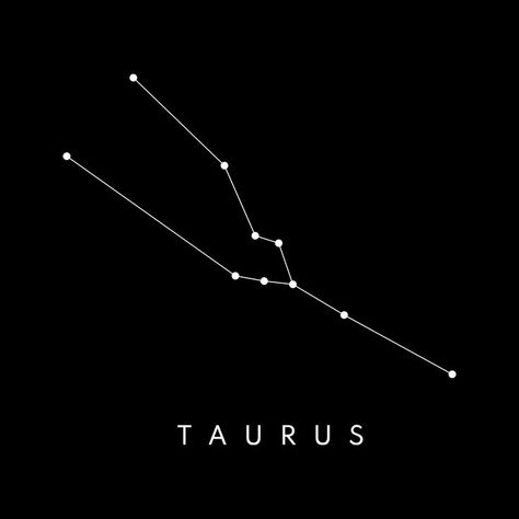 Archer Tattoo, Taurus Constellation Tattoo, Storm In A Teacup, Virgo And Taurus, Taurus Constellation, Taurus Tattoos, Small Tattoos Simple, Constellation Tattoos, Line Art Tattoos