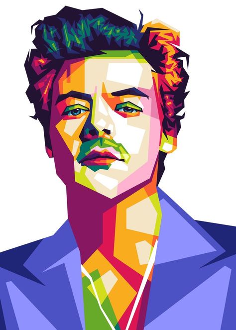 Wpap Art, Pop Art Portraits, Art Portrait, Portrait Photo, Baby Cats, Harry Styles, Pop Art, Sketch Book, Art Inspiration