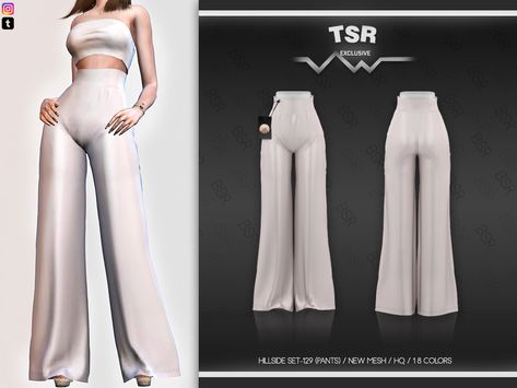 The Sims Resource - Hillside SET-129 (PANTS) BD472 Sims 4 Tsr, Die Sims 4, The Sims 4 Pc, Pelo Sims, The Sims 4 Packs, Sims 4 Game Mods, Sims 4 Cc Skin, Sims 4 Expansions, Tumblr Sims 4