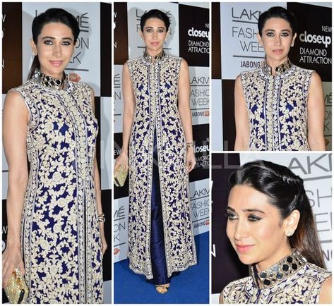 Achkan Suit Women, Karisma Kapoor, Salwar Kamiz, Desi Clothes, Manish Malhotra, Punjabi Suit, Suit Women, Indian Couture, Lakme Fashion Week