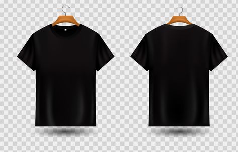 Download the Realistic Black T Shirt Mockup 20918720 royalty-free Vector from Vecteezy for your project and explore over a million other vectors, icons and clipart graphics! Tshirt Mockup Free, Black T Shirt Mockup, Mockup Camisa, Banner Template Photoshop, Graphic Design Inspiration Poster, Plain Black T Shirt, T Shirt Logo Design, Free T Shirt Design, Design Jersey