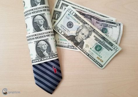 I've seen money ties before but I like how this one has the money AND the tie. Money Tie How To Make A, Money Tie, Pastor Appreciation Day, Money Leis, Graduation Money Gifts, Lds Gifts, Dollar Bill Origami, Graduation Money, Money Gifts