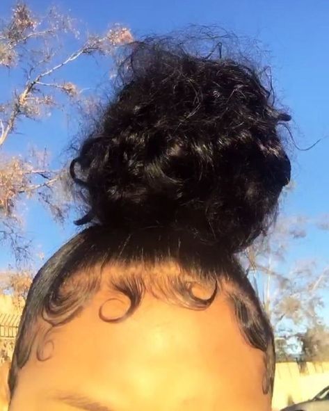 Edges Ideas, Edges Hair, Hair Tips Video, Curly Hair Styles Easy, Natural Curls Hairstyles, Hairdos For Curly Hair, Pretty Braided Hairstyles, Slick Hairstyles, Long Natural Hair