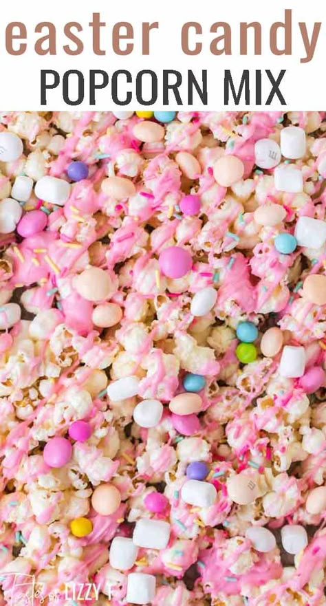 Bunny Cups, Easter Popcorn, Popcorn Mix, Wilton Candy Melts, Homemade Popcorn, Easter Snacks, Candy Popcorn, Easter Desserts Recipes, Flavored Popcorn