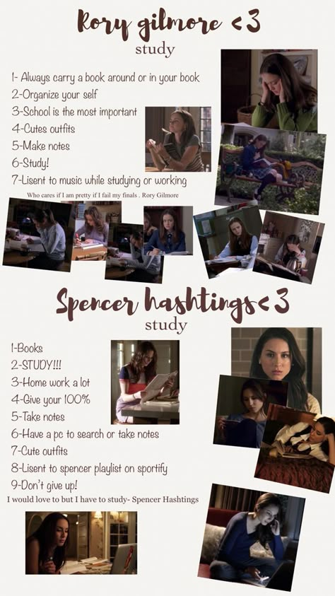 Movies Study Motivation, School Motivation Movies, Rory Gilmore Aesthetic Study Motivation, Spencer Hastings Study Motivation, Oxford Motivation, History Class Aesthetic, Rory Gilmore Aesthetic Wallpaper, Rory Gilmore Lifestyle, How To Study Like Rory Gilmore